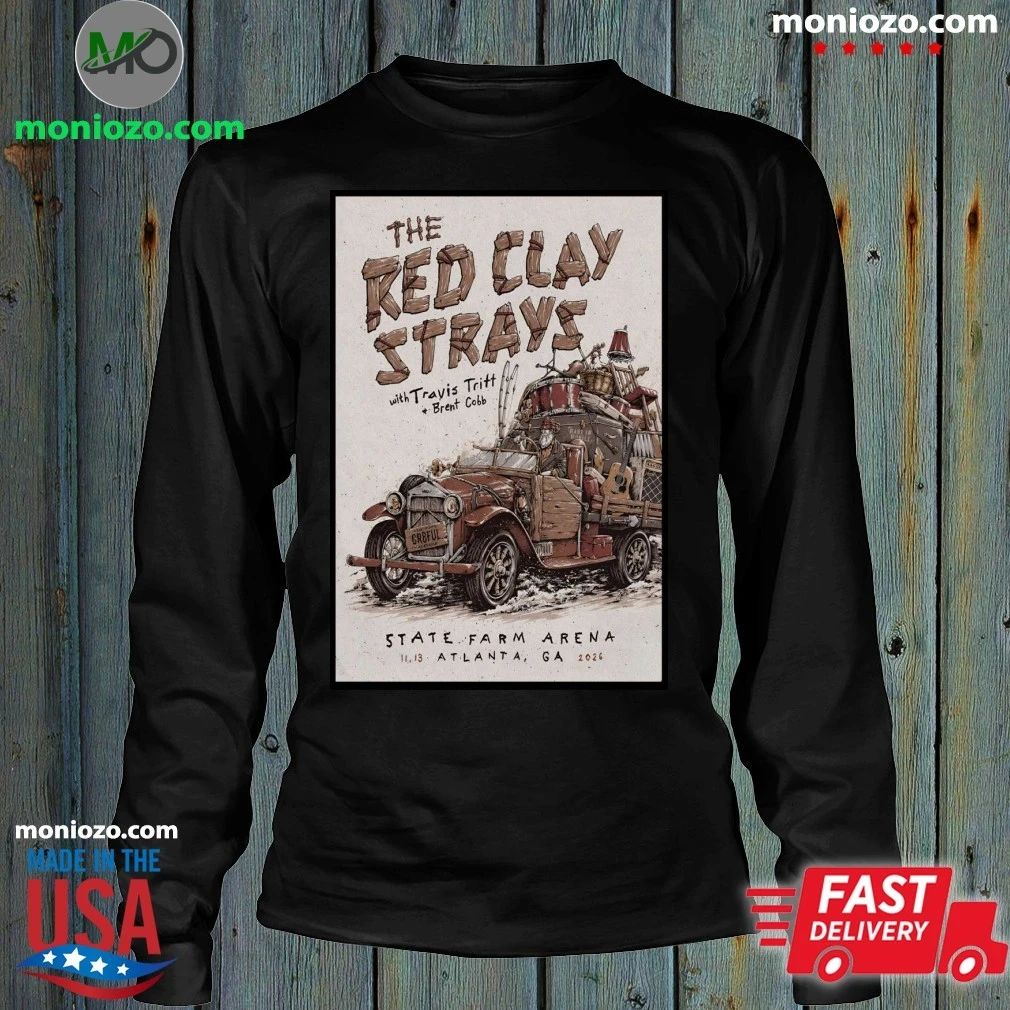 The Red Clay Strays In Atlanta GA On Nov 13 2026 Poster Shirt