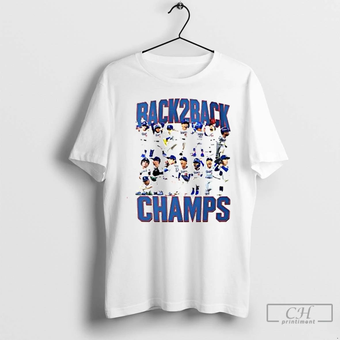 Premium Los Angeles Dodgers Back 2 Back Mini Champs T Shirts
