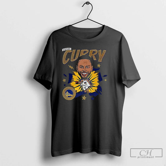Classic Stephen Curry Golden State Warriors Nba Humorous Caricature Player T Shirts