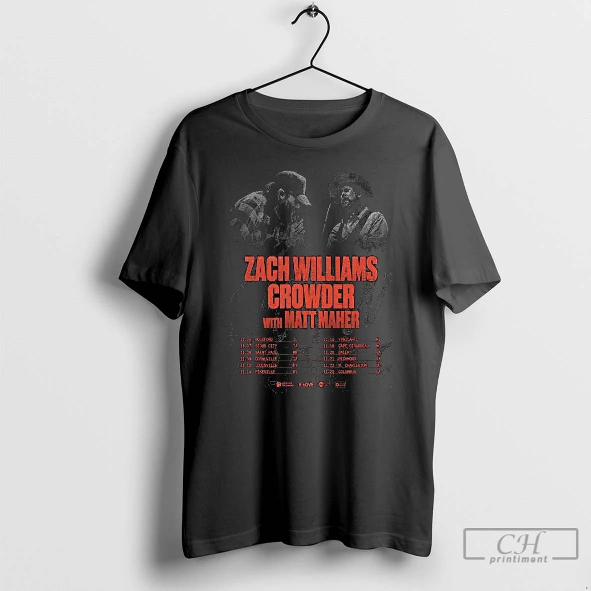 Classic Zach Williams And Matt Maher Live November 2025 Long Sleve T Shirts