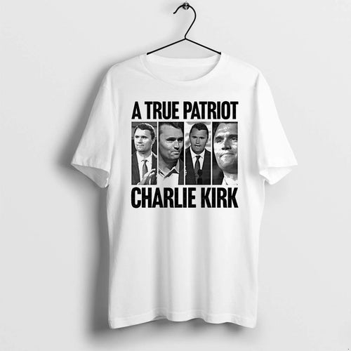 A True Patriot Charlie Kirk Pray For Charlie Tshirts Sweater