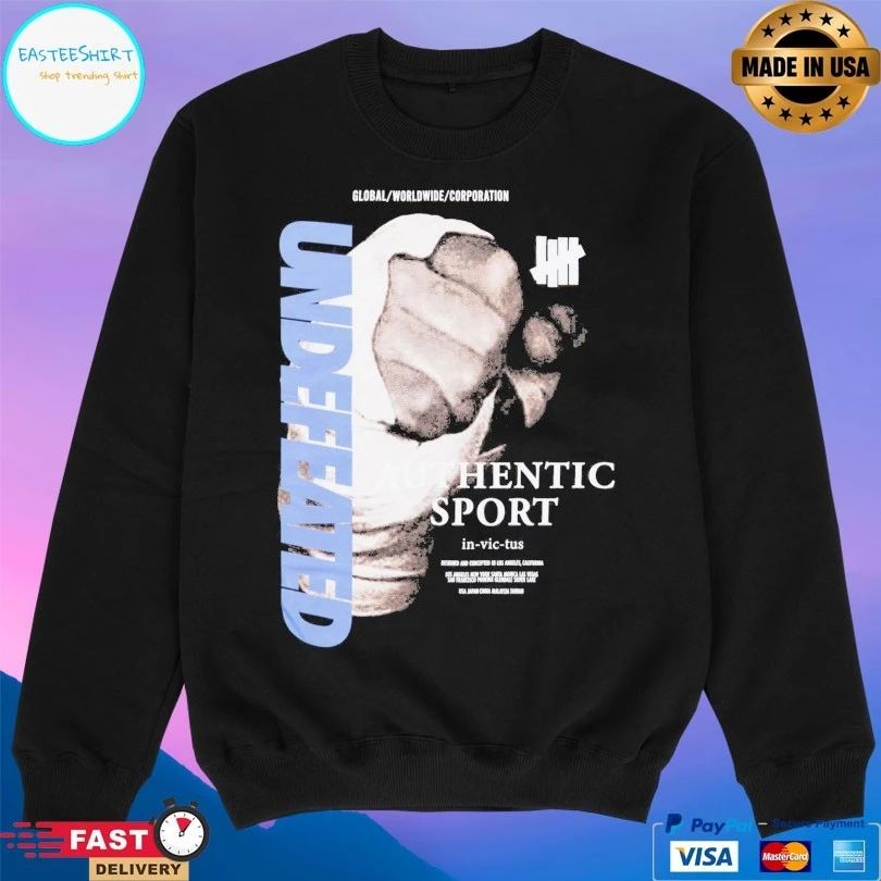 Undefeated Global Worldwide Corporation Authentic Sport T-shirt