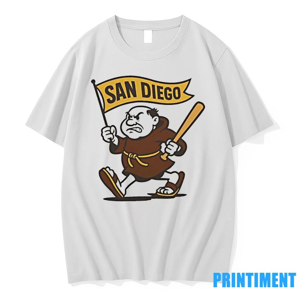 San Diego Padres Swinging Friar Parade 2025 Postseason Tshirts Sweater
