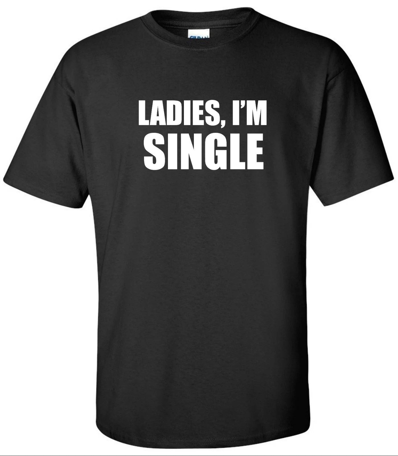 LADIES I'M SINGLE T-SHIRT BACHELOR PARTY GIFT TEE SHIRT