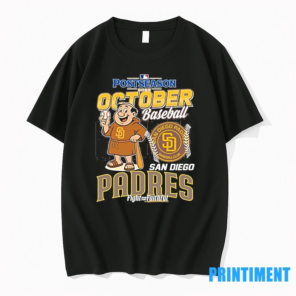Postseason 2025 October Baseball San Diego Padres Mascot Tshirts Sweater