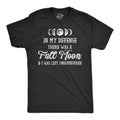 Mens In My Defense There Was A Full Moon Halloween Shirt Funny Werewolf Top