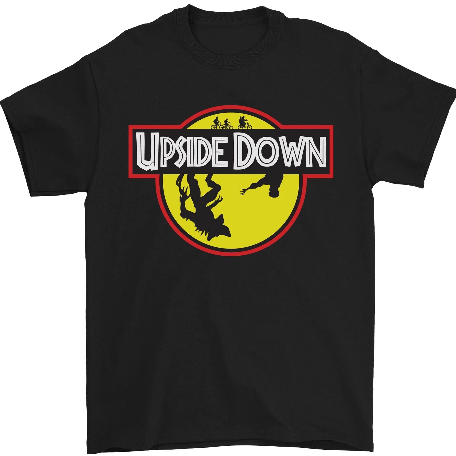 Upside Down SCI-FI TV Program Mens T-Shirt 100% Cotton