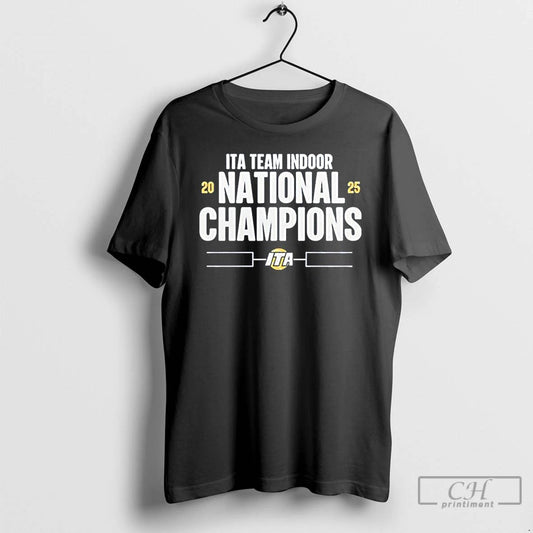 Classic Georgia Bulldogs Ita Team Indoor 2025 Champions T Shirts