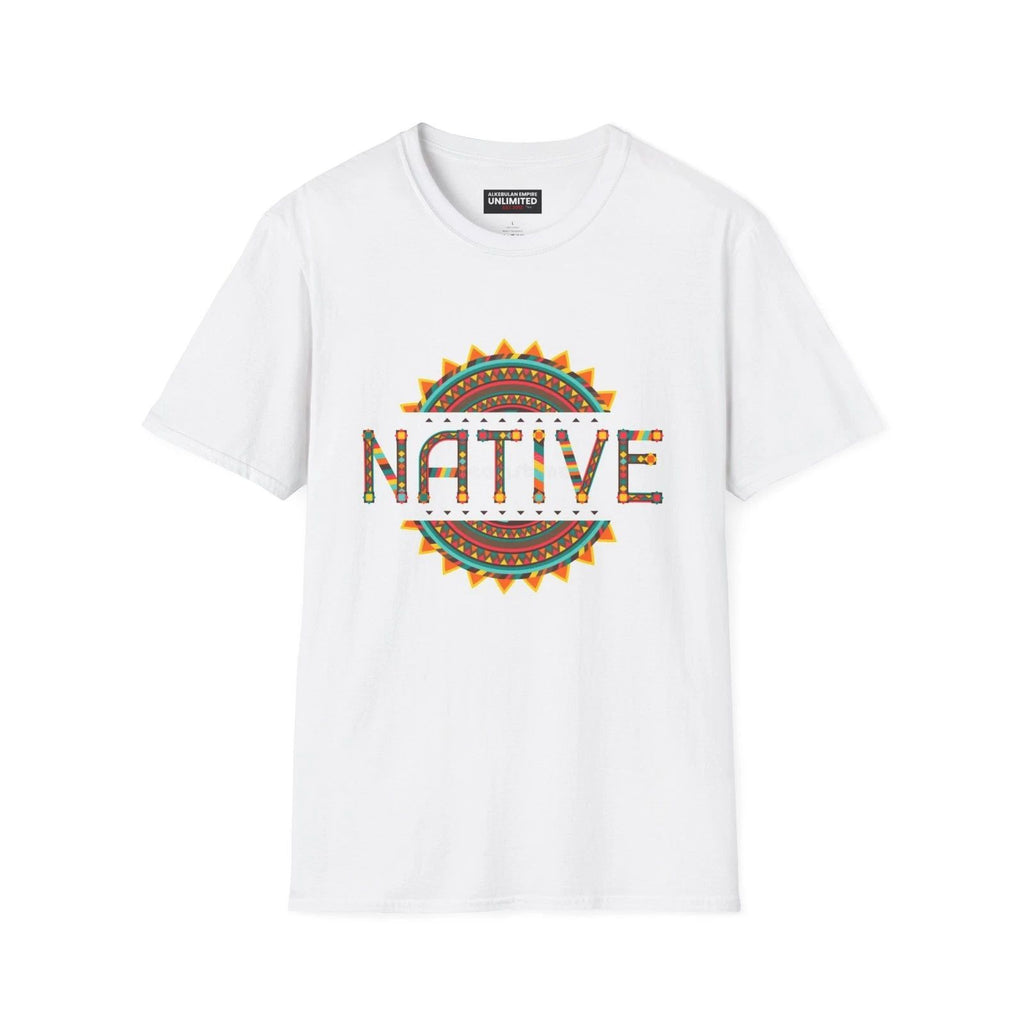 Native Vibe Unisex Softstyle T-Shirt, Bohemian Tee