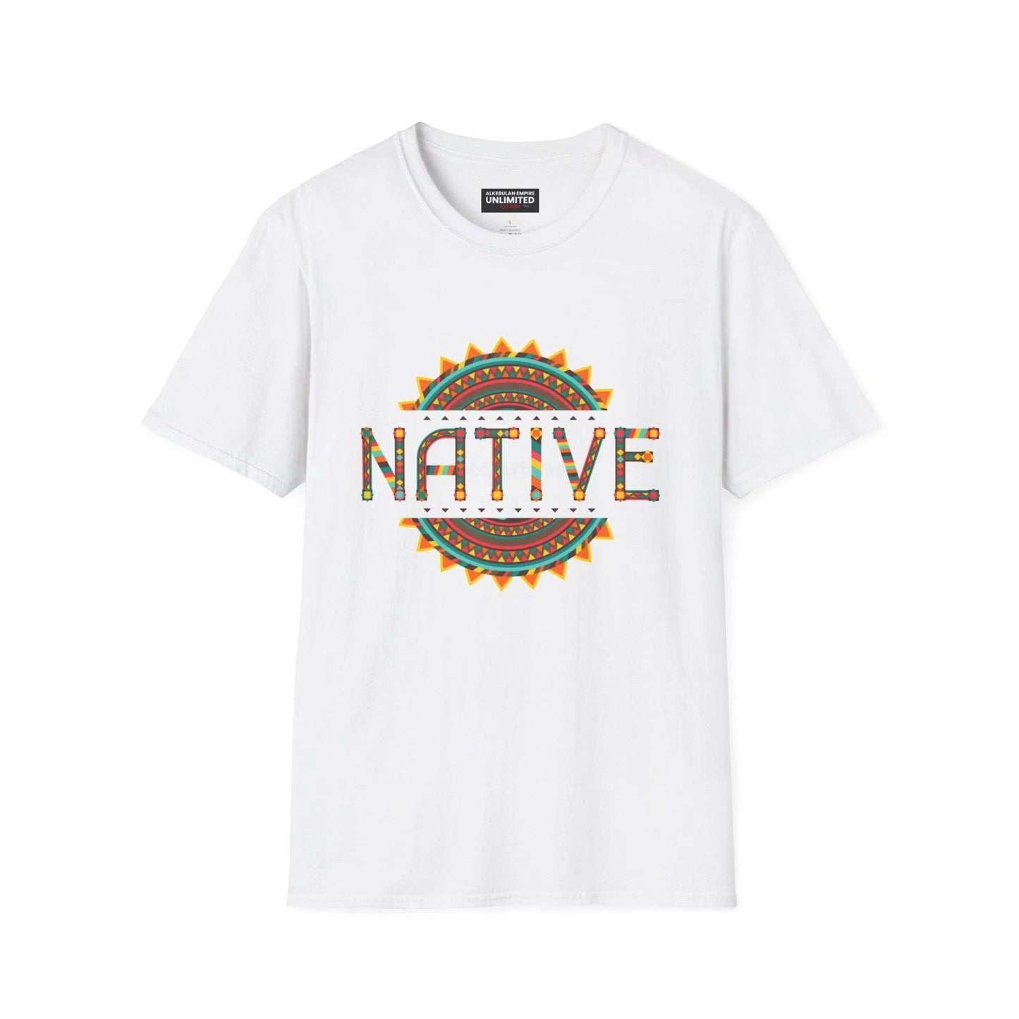 Native Vibe Unisex Softstyle T-Shirt, Bohemian Tee