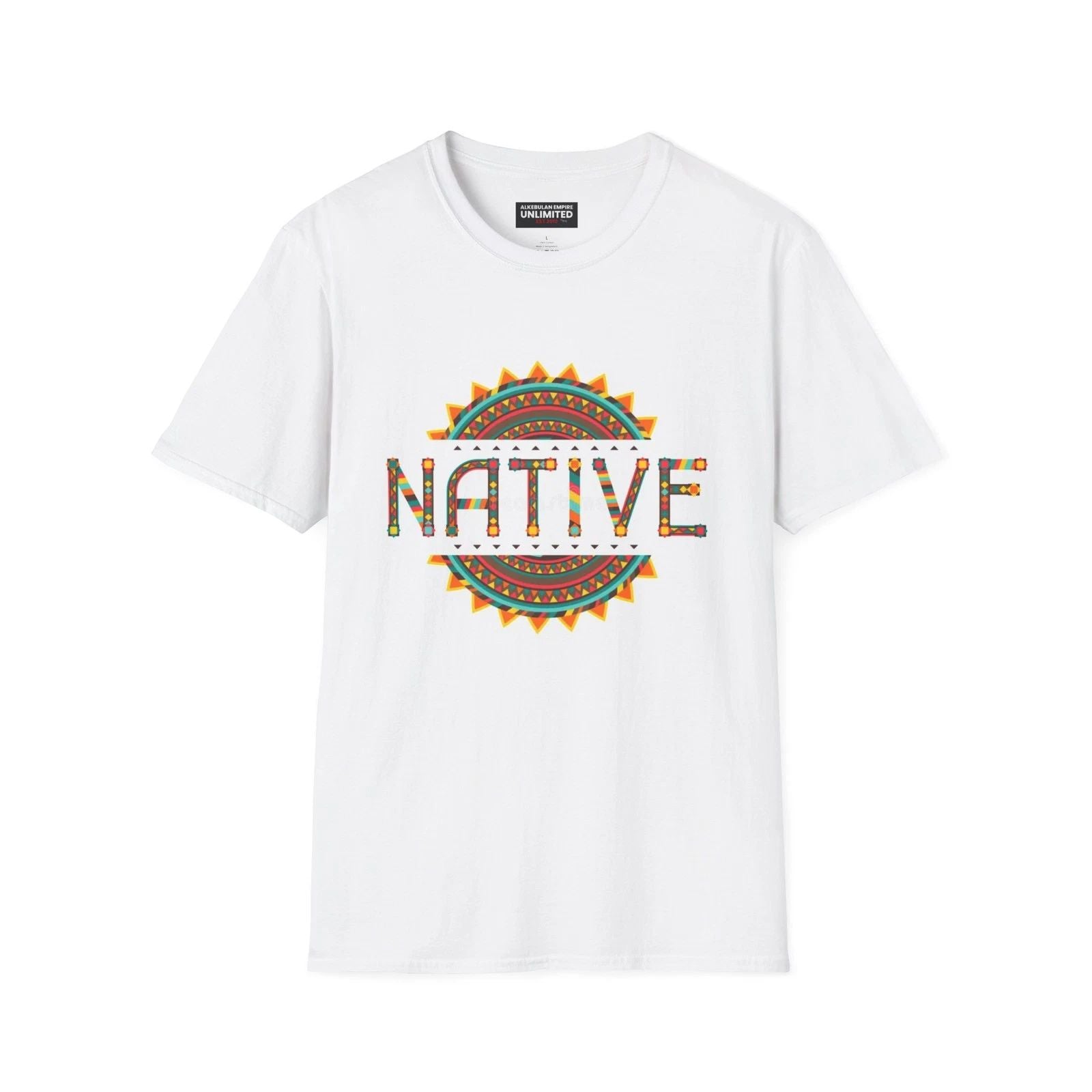 Native Vibe Unisex Softstyle T-Shirt, Bohemian Tee