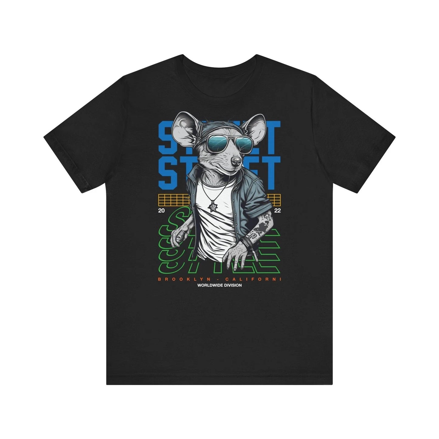 Urban Street Style T-Shirt - Unique Design for Trendsetting Youth