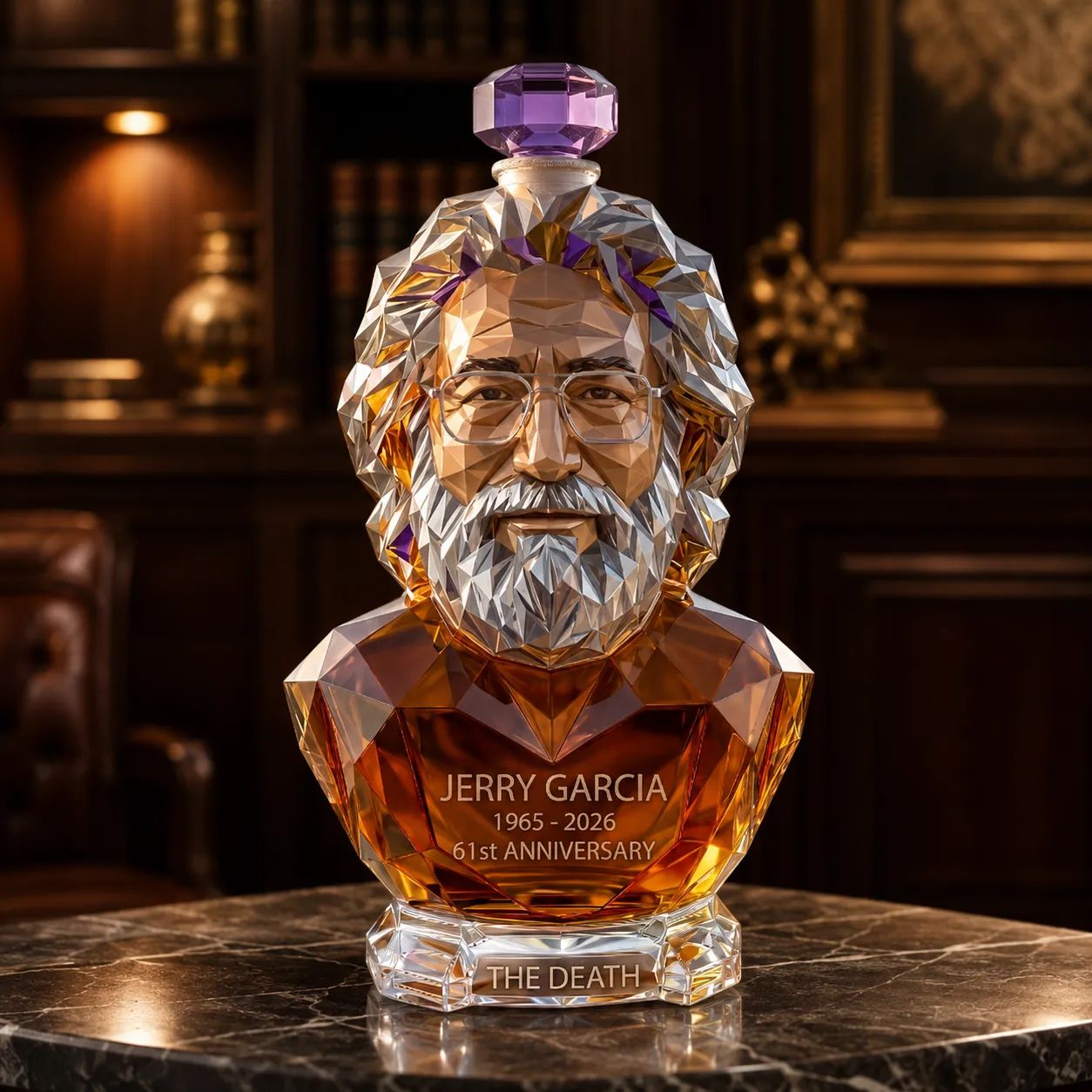 Jerry Garcia 1965-2026 61st Anniversary Tribute Bottle