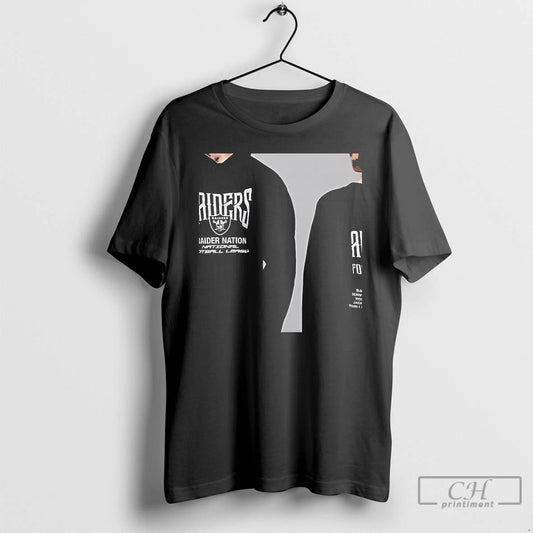 Classic Las Veas Raiders American Football Conference Tour Two Sided T Shirts