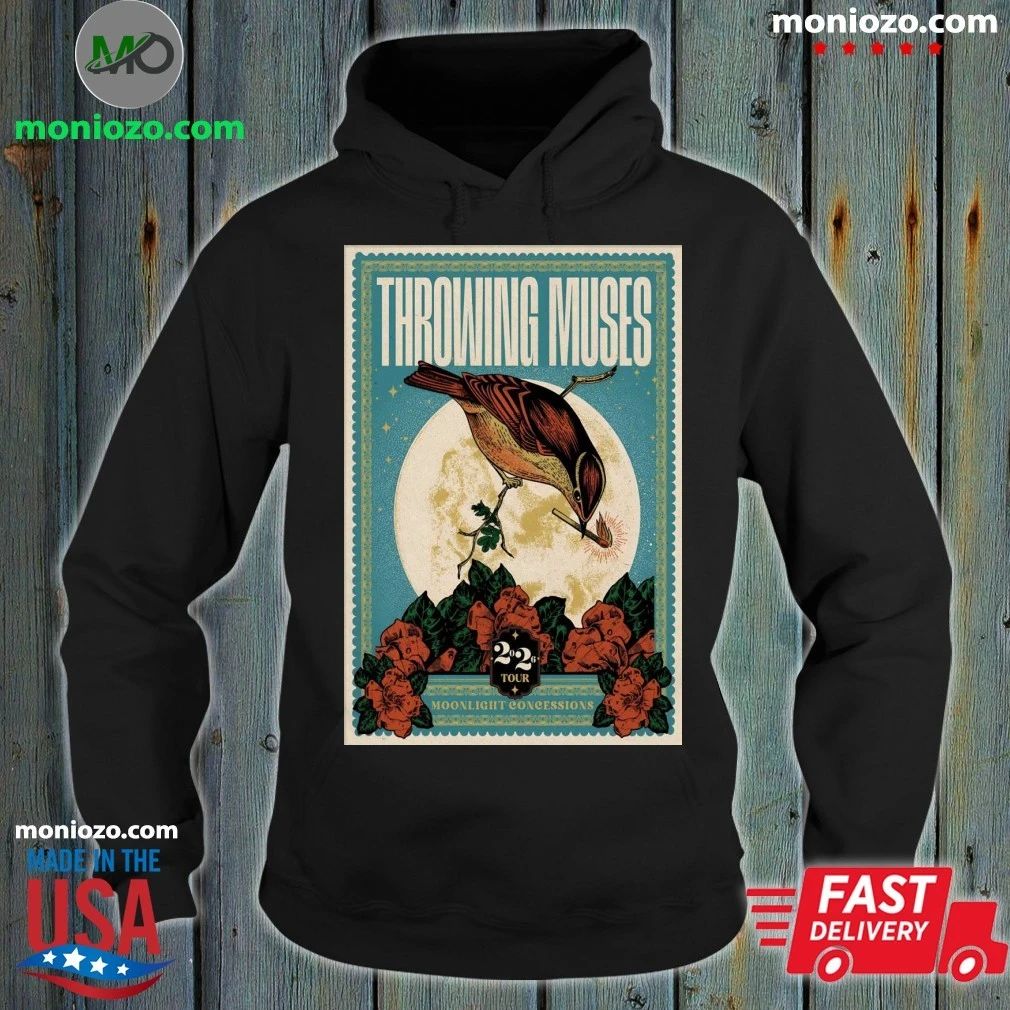 Throwing Muses Moonlight Concessions 2026 Tour Poster Shirt
