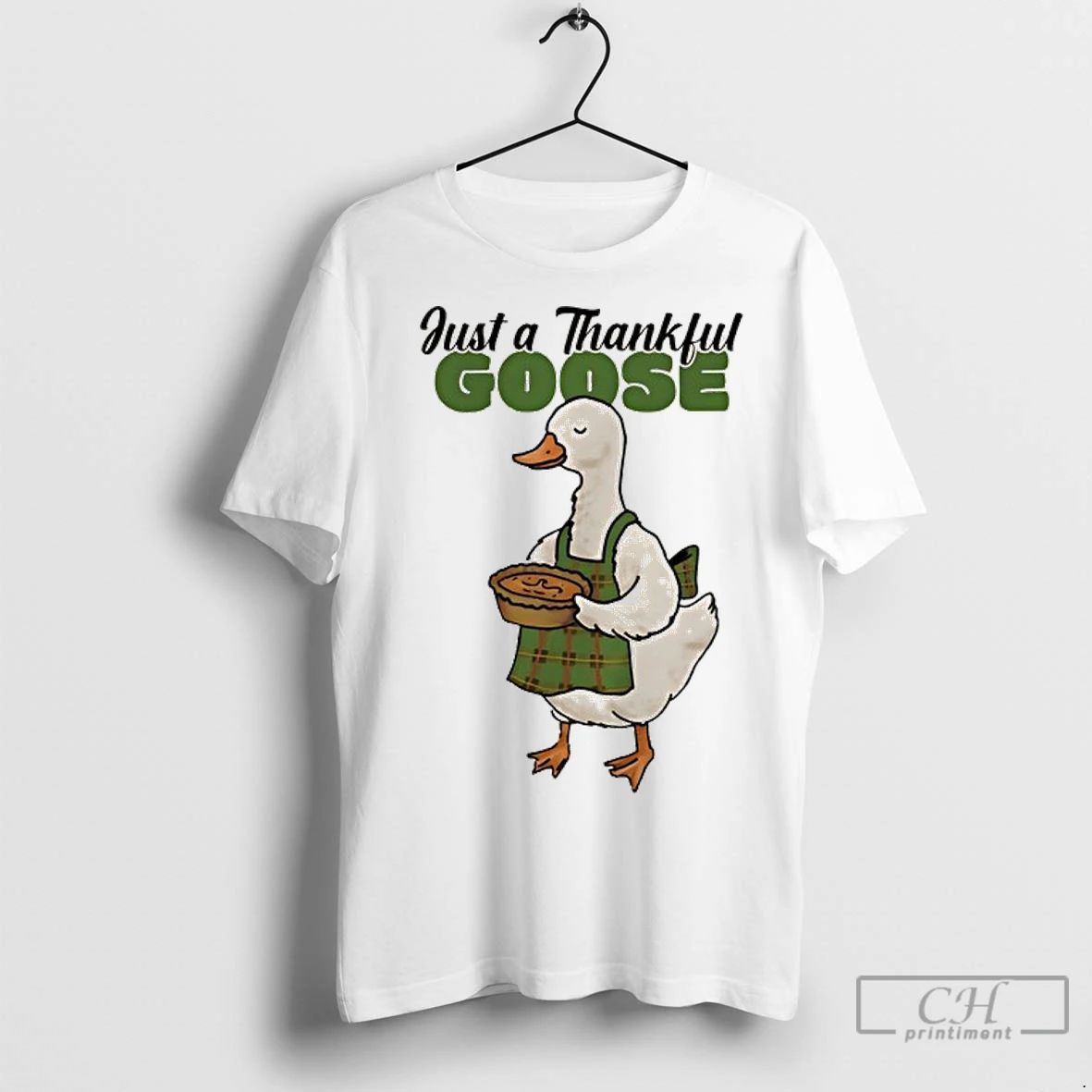 Premium Just A Thankful Goose Thanksgiving 2025
