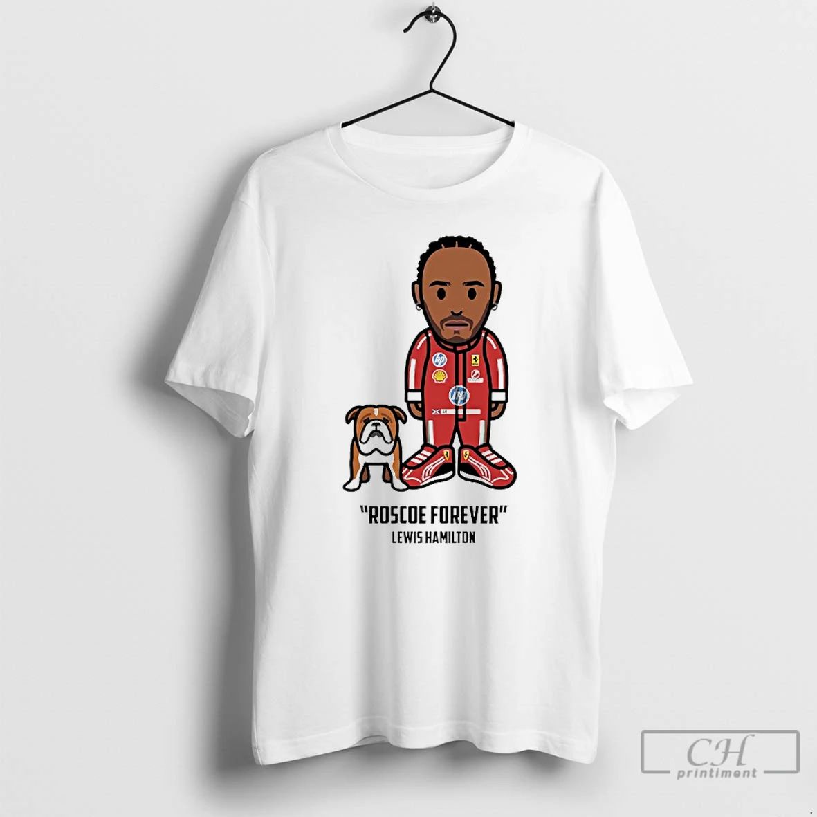 Classic Lewis Hamilton Roscoe Forever T Shirts