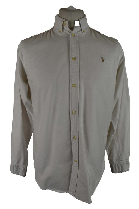 RALPH LAUREN Beige Long Sleeve Shirt size 20 Boys Outdoors Outerwear