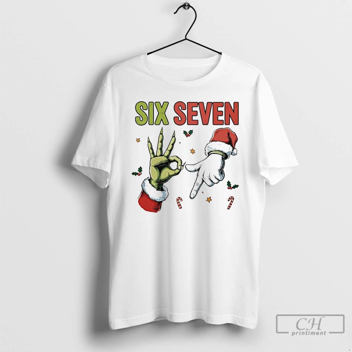 Classic Six Seven 6 7 67 Meme Christmas Xmas T Shirts