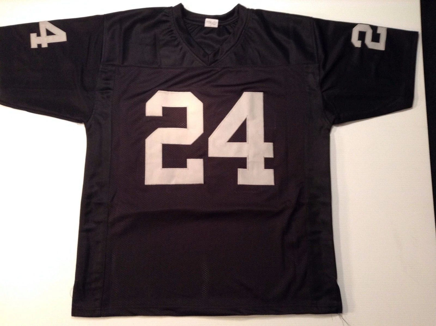 Custom Charles Woodson Black Mesh Football Jersey