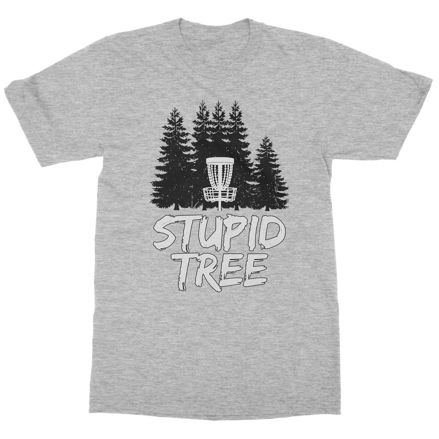 Stupid Tree Disc Golf T Funny Fun Frisbee Golf Tee Unisex T-Shirt