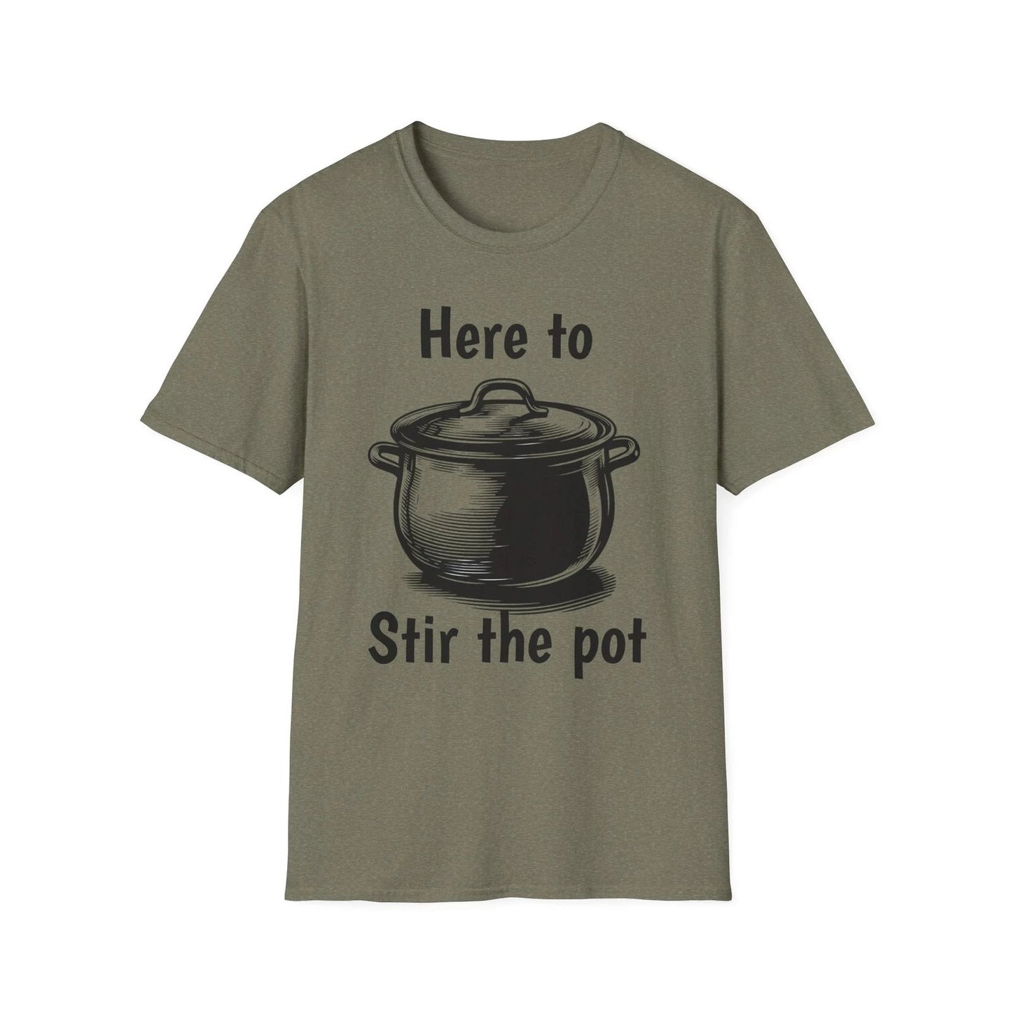 Thanksgiving Stir The Pot Unisex Softstyle T Shirt Funny Turkey Day Season