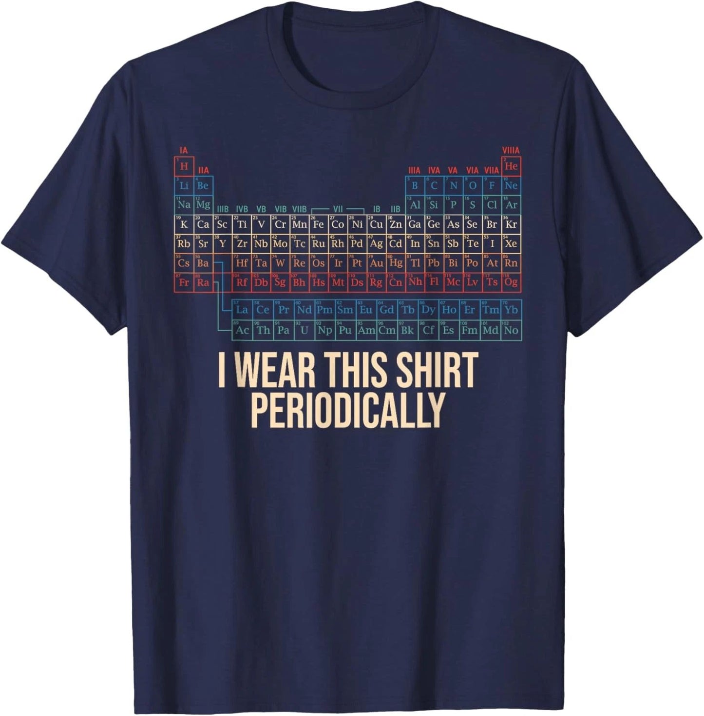 I Wear This Shirt Periodically Unisex T-Shirt