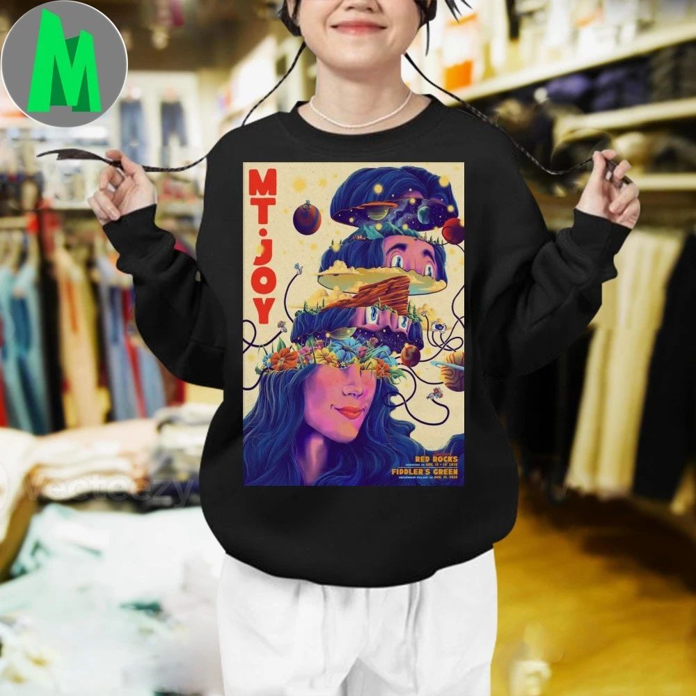 MT. Joy 8 13-8 14 2026 Morrison CO Poster Shirt