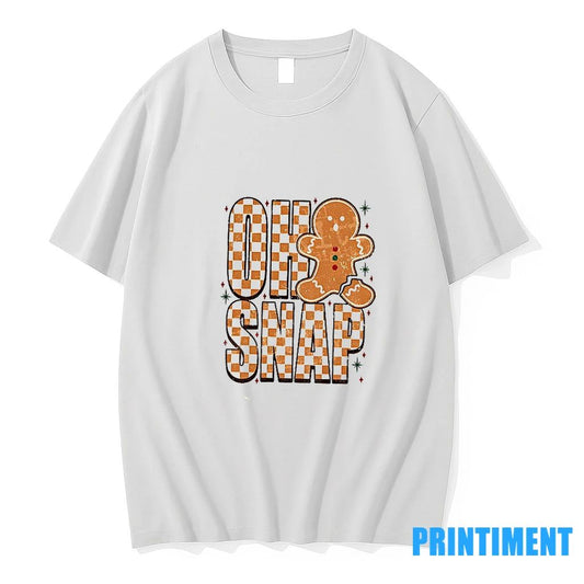 Gingerbread Broken Oh Snap Funny Trendy Christmas Tshirts Sweater