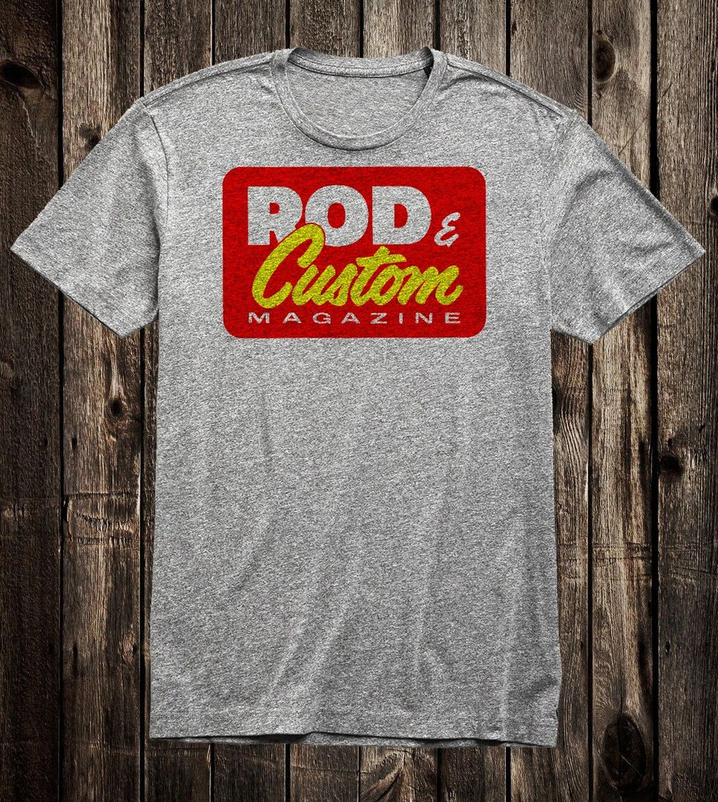 Retro Hot Rod Tee T Shirt 100% Cotton Speed Shop Rod & Custom Magazine