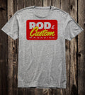 Retro Hot Rod Tee T Shirt 100% Cotton Speed Shop Rod & Custom Magazine