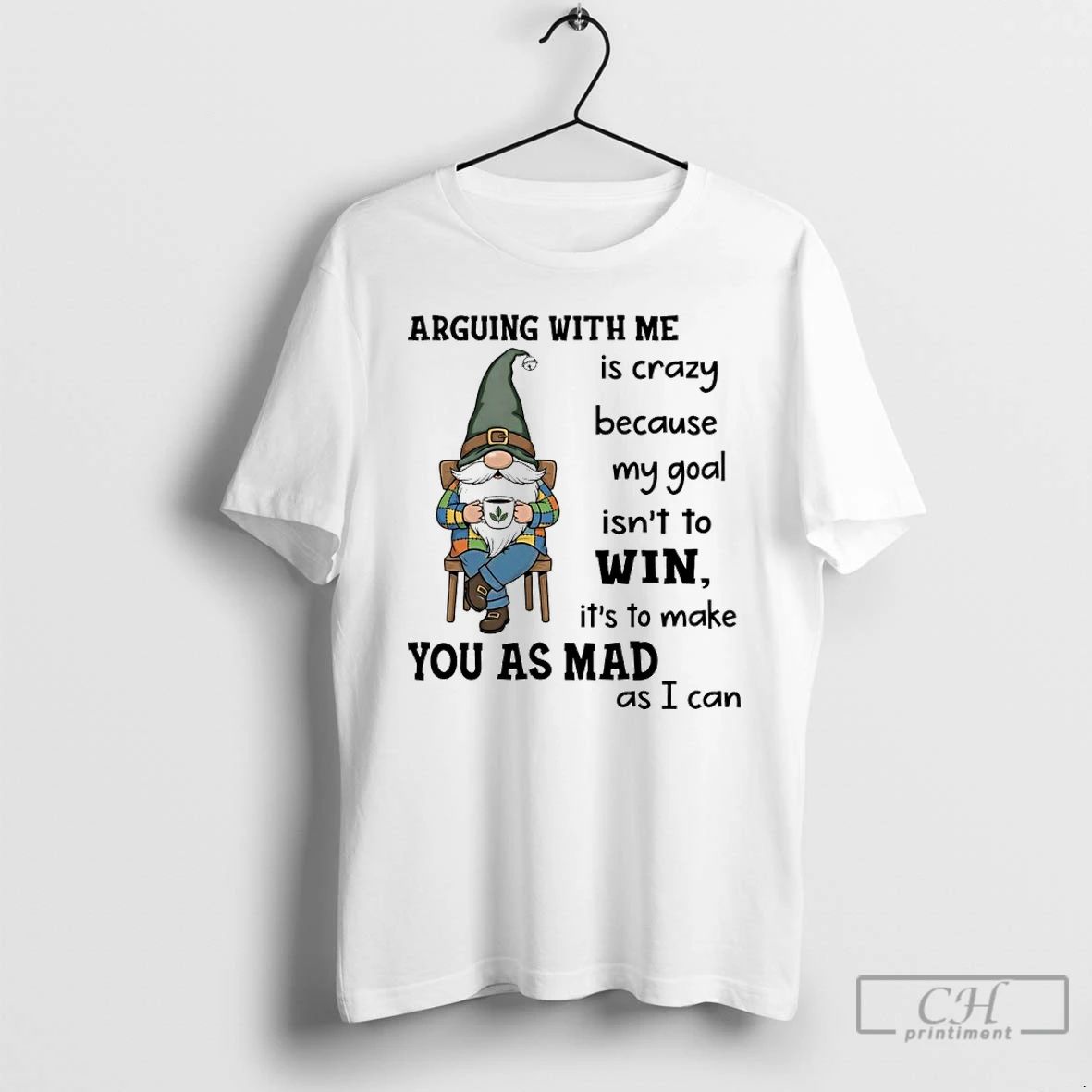 Premium Gnome Arguing With Me Is Crazy Because My Goal Isnt To Win Its To
