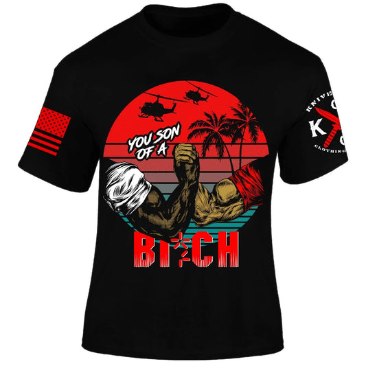 Val Verde Handshake T-Shirt I Son of a Bi*ch I Predator I 1987 I Dutch I Dillon