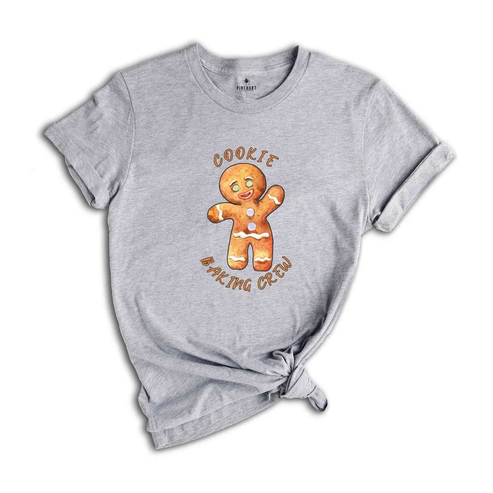 Cookie Baking Crew Shirt, Cute Gingerbread Shirt, Christmas Shirts, Christmas Gi
