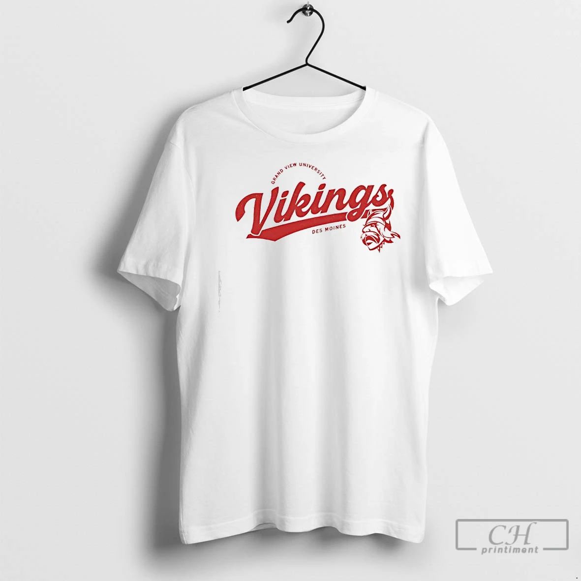 Premium Grand View University Vikings Des Moines Logo