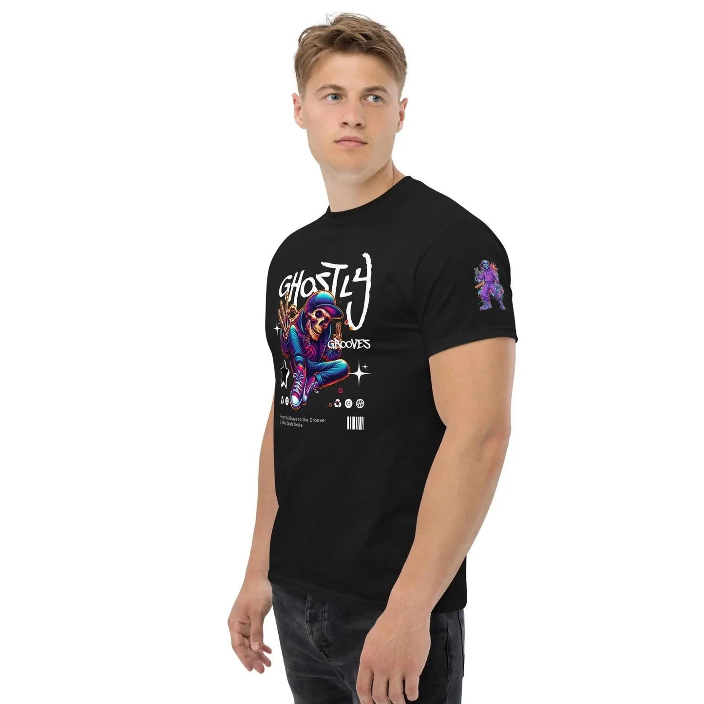 new Cool Skeleton Street Style T-Shirt | Urban Hip Hop Skull Graphic | Unisex