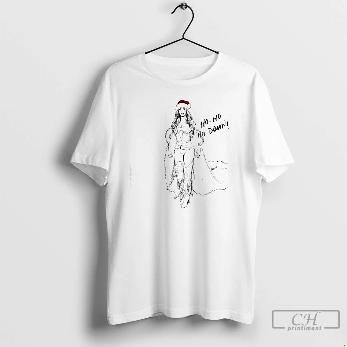 Premium Beyonce Ho Ho Ho Down Christmas T Shirts