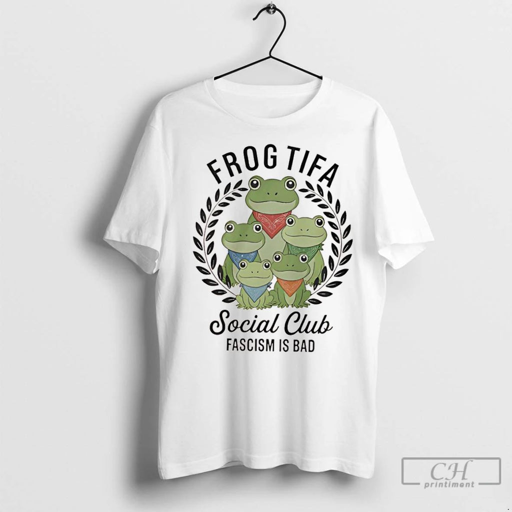 Classic Portland Frog Tifa Social Club Fascism Is Bad