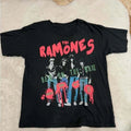 Rare! Daydreamer Black Ramones Graphic T-Shirt Christmas