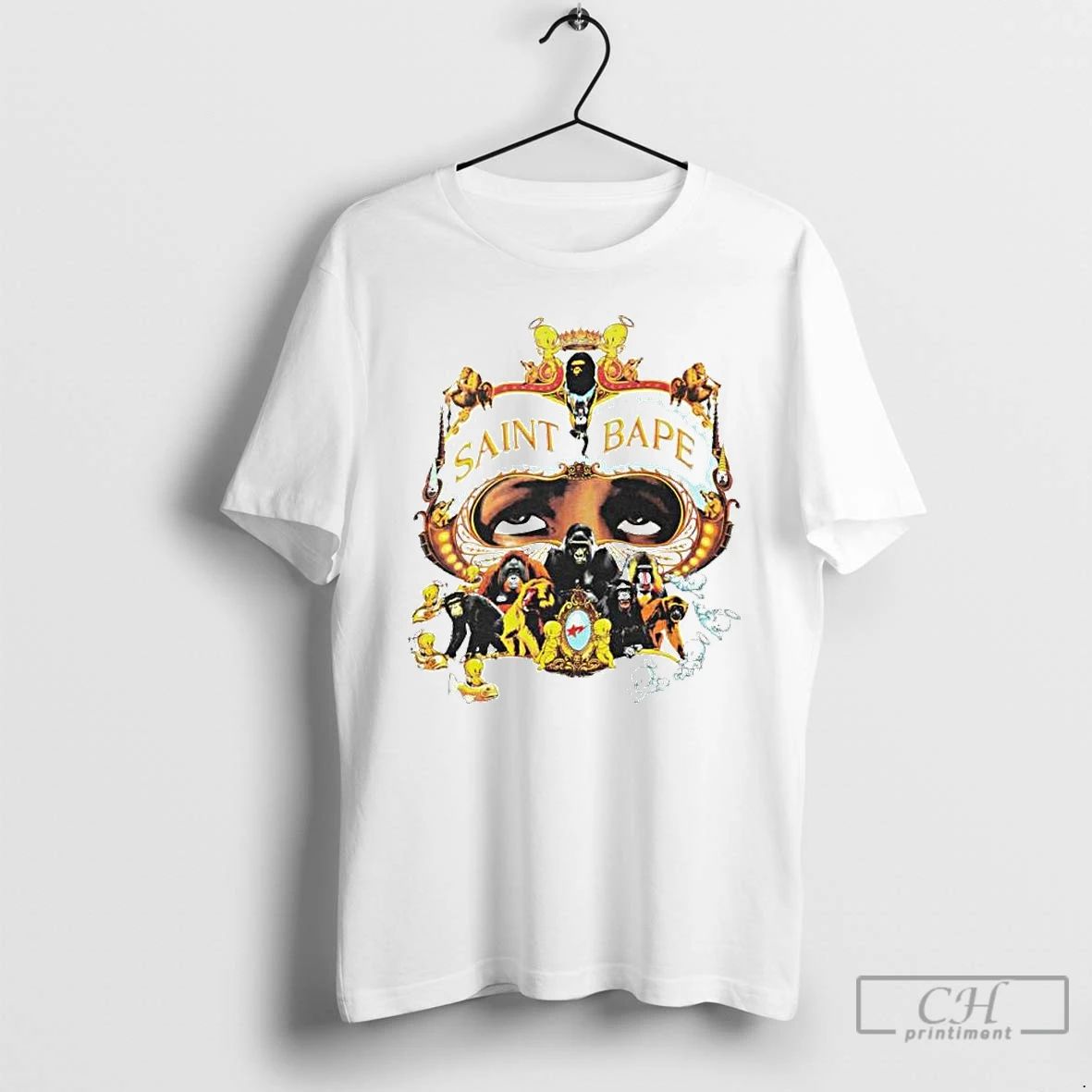 Classic Saint Bape Bathing Ape Generation Bape Ornaments T Shirts