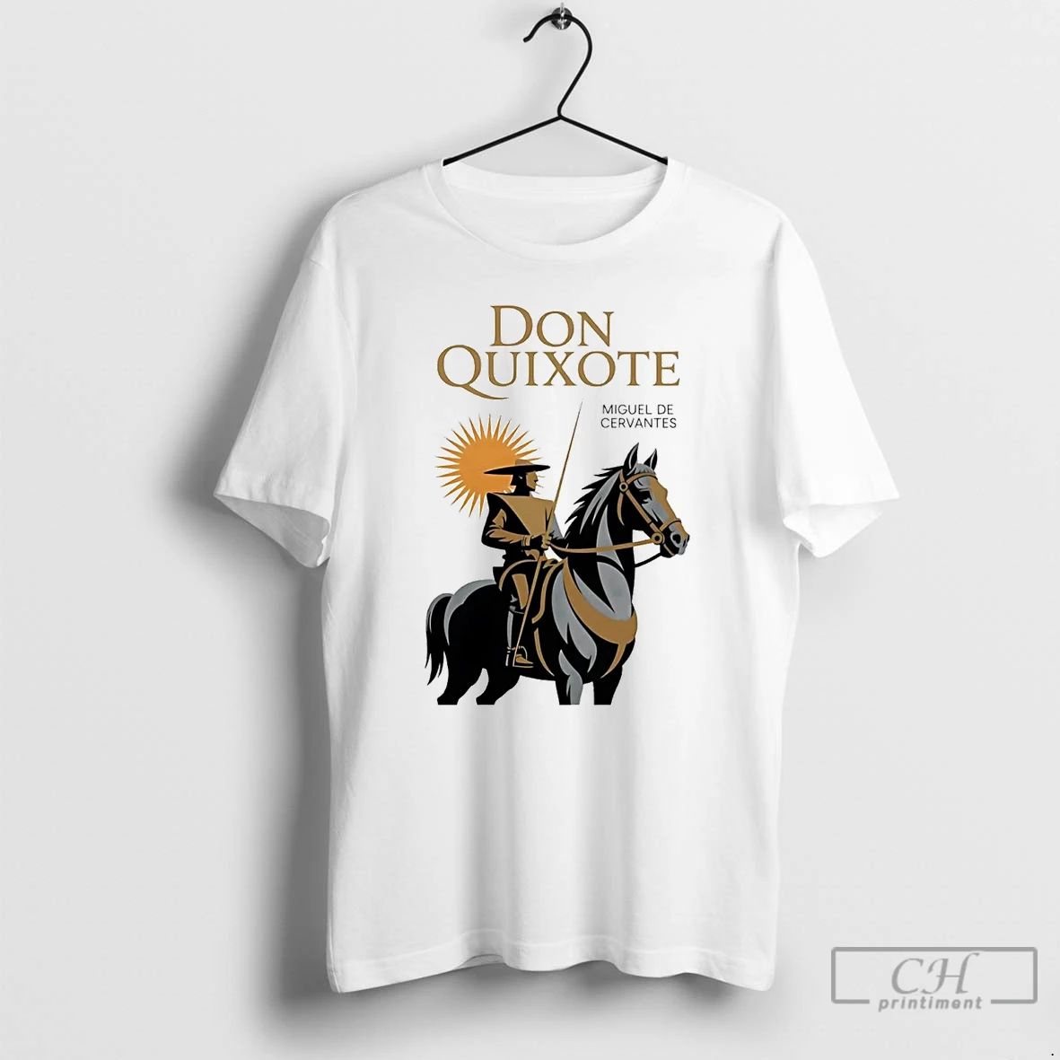 Premium Don Quixote Miguel De Cervantes T Shirts