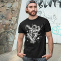 ASTRONAUT SKATEBOARDING SPACE MALE ADULTS T SHIRT | GIFT | NOVELTY | BIRTHDAY
