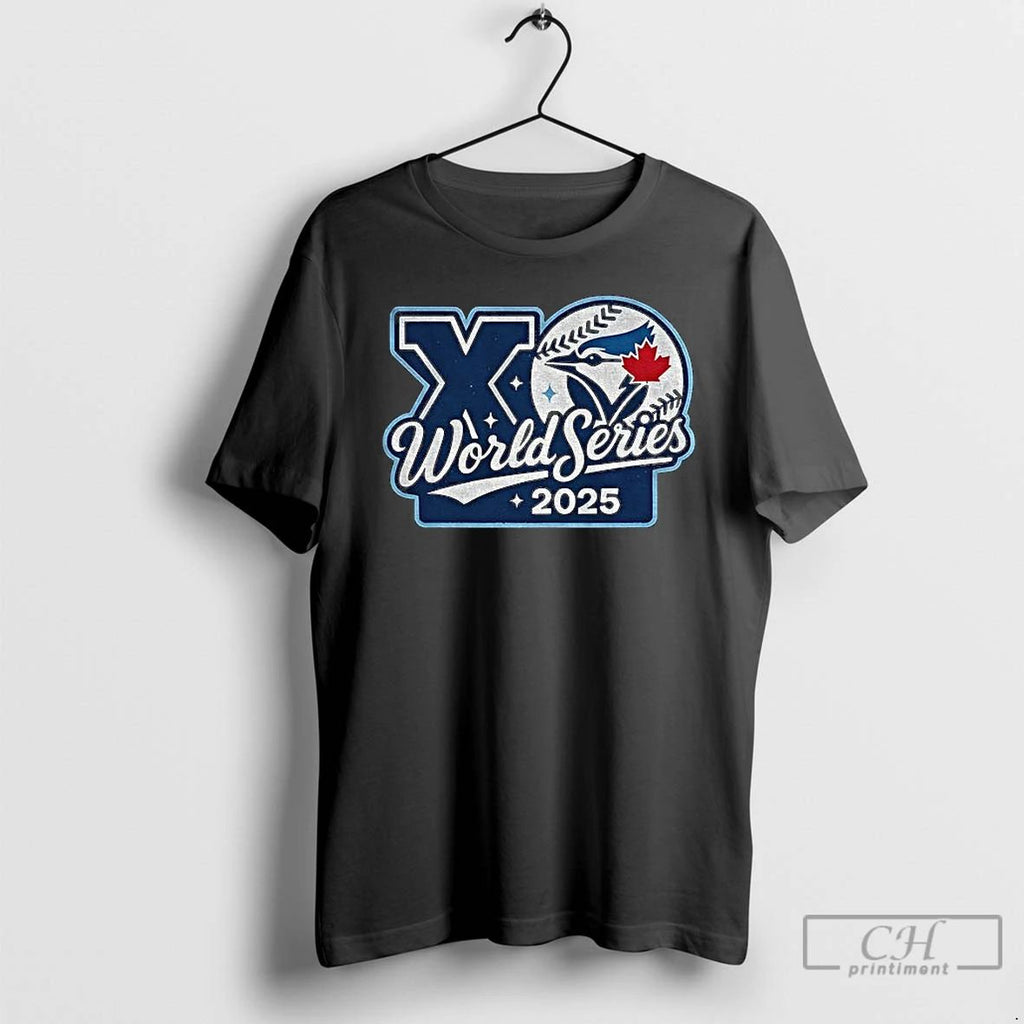 Classic Toronto Blue Jays Xo 2025 World Series Mlb Baseball T Shirts