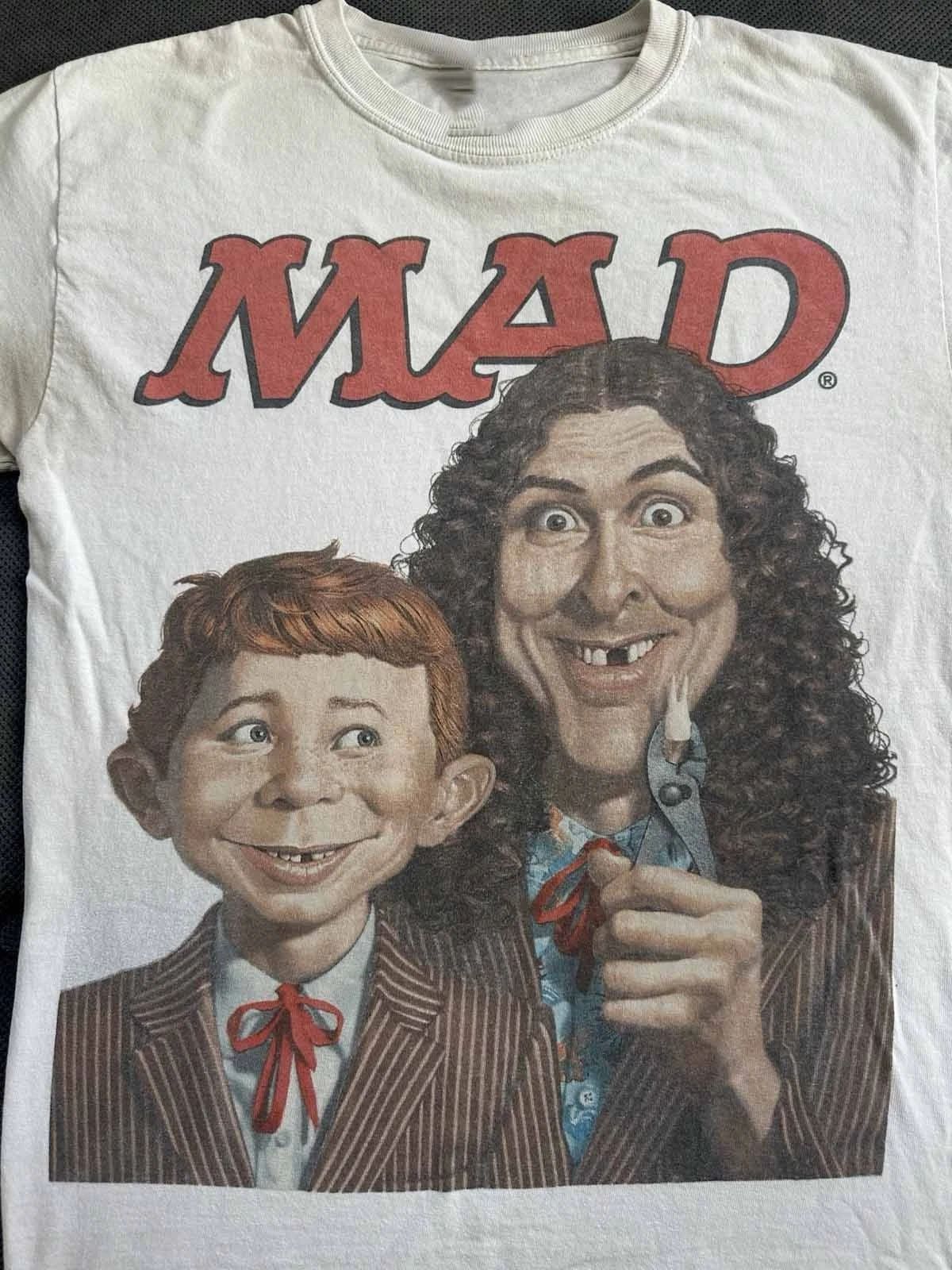 Weird Al Yankovic Mad TV Pulling Teeth Shirt Unisex Funny White S-5XL IM0983
