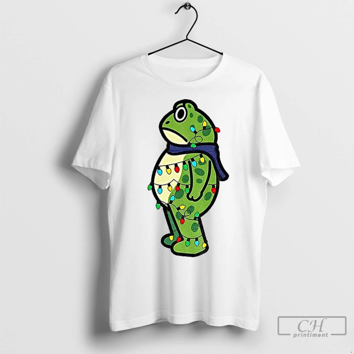 Premium Political Portland Frog Merry Resistmas Ceramic Tree Merry Christmas