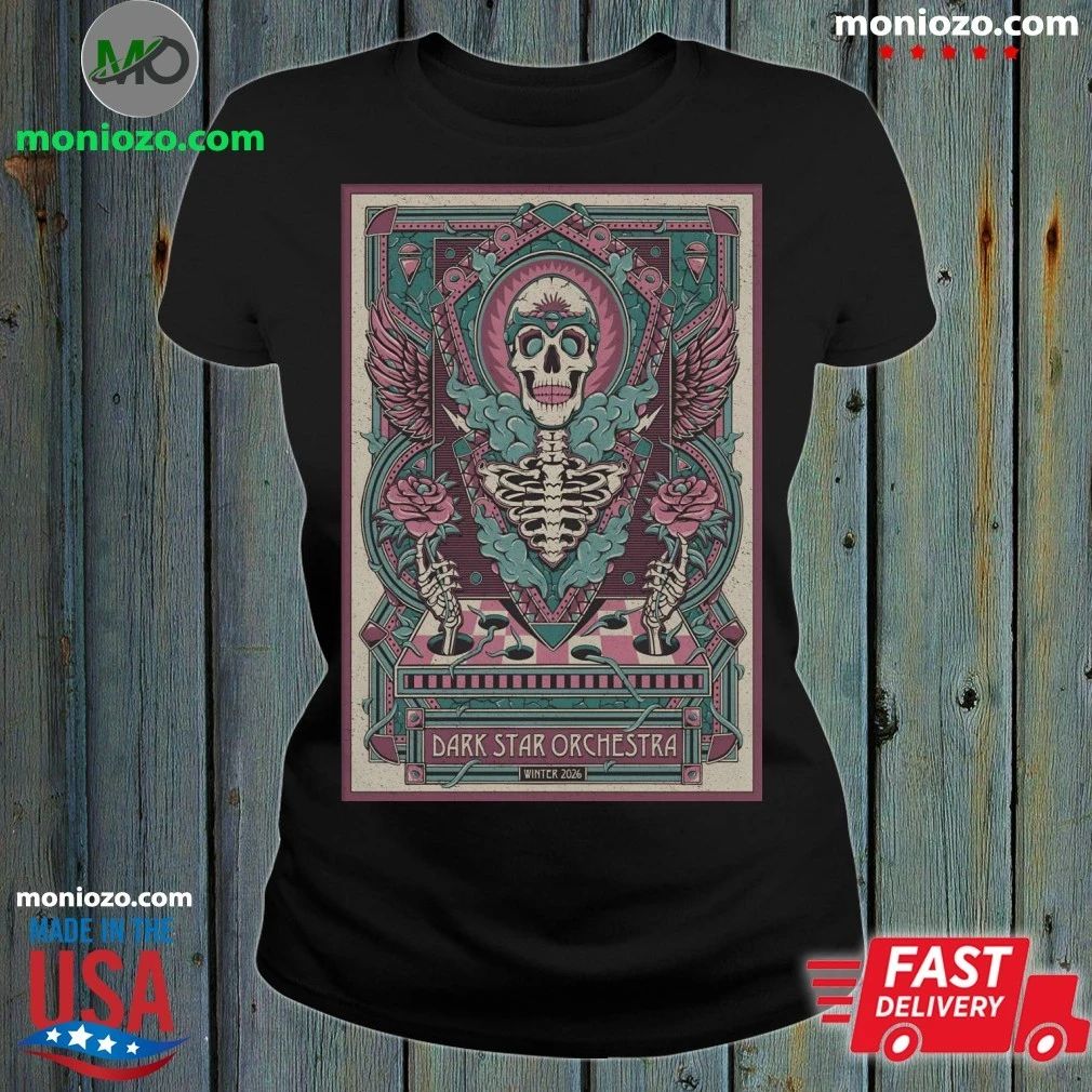 Dark Star Orchestra Poster Winter 2026 Shows Shirt