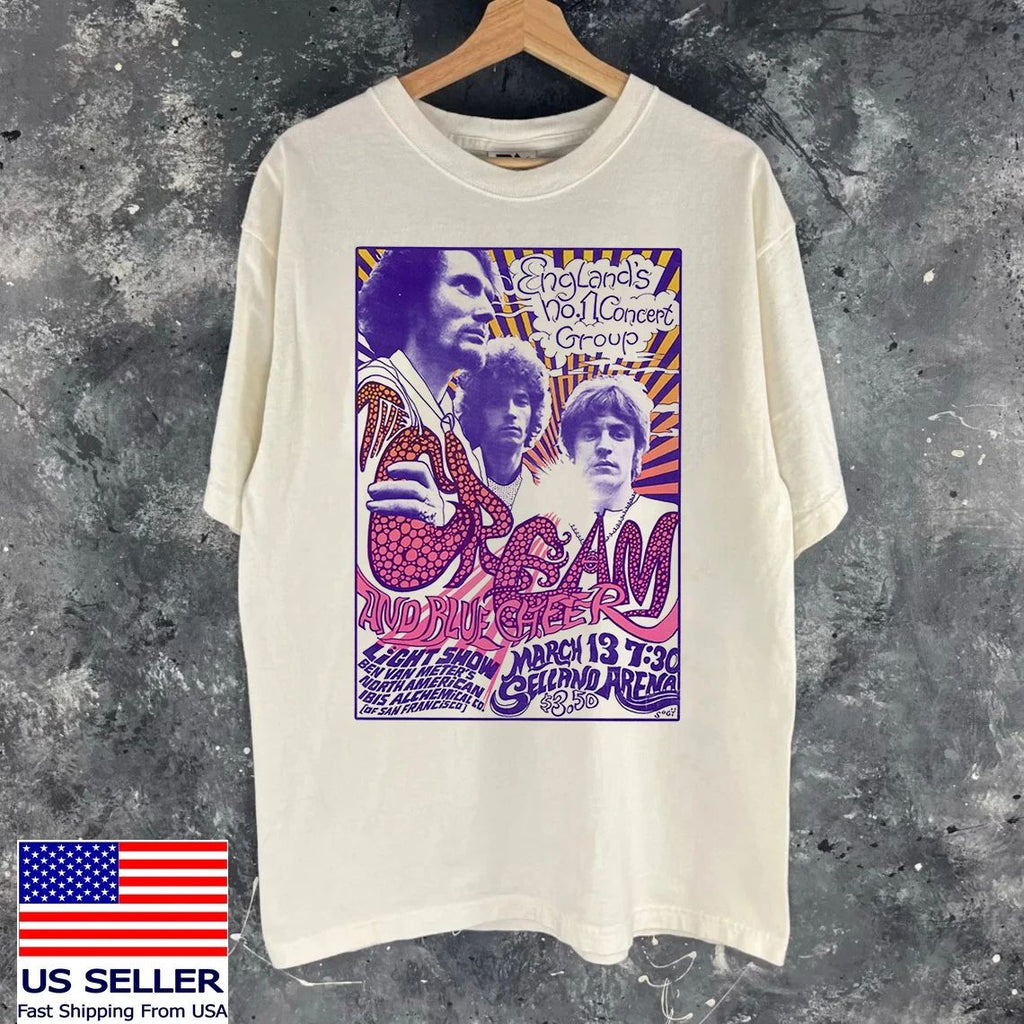 Cream Band The Music Of Cream T Shirt Full Size S-5XL SS628