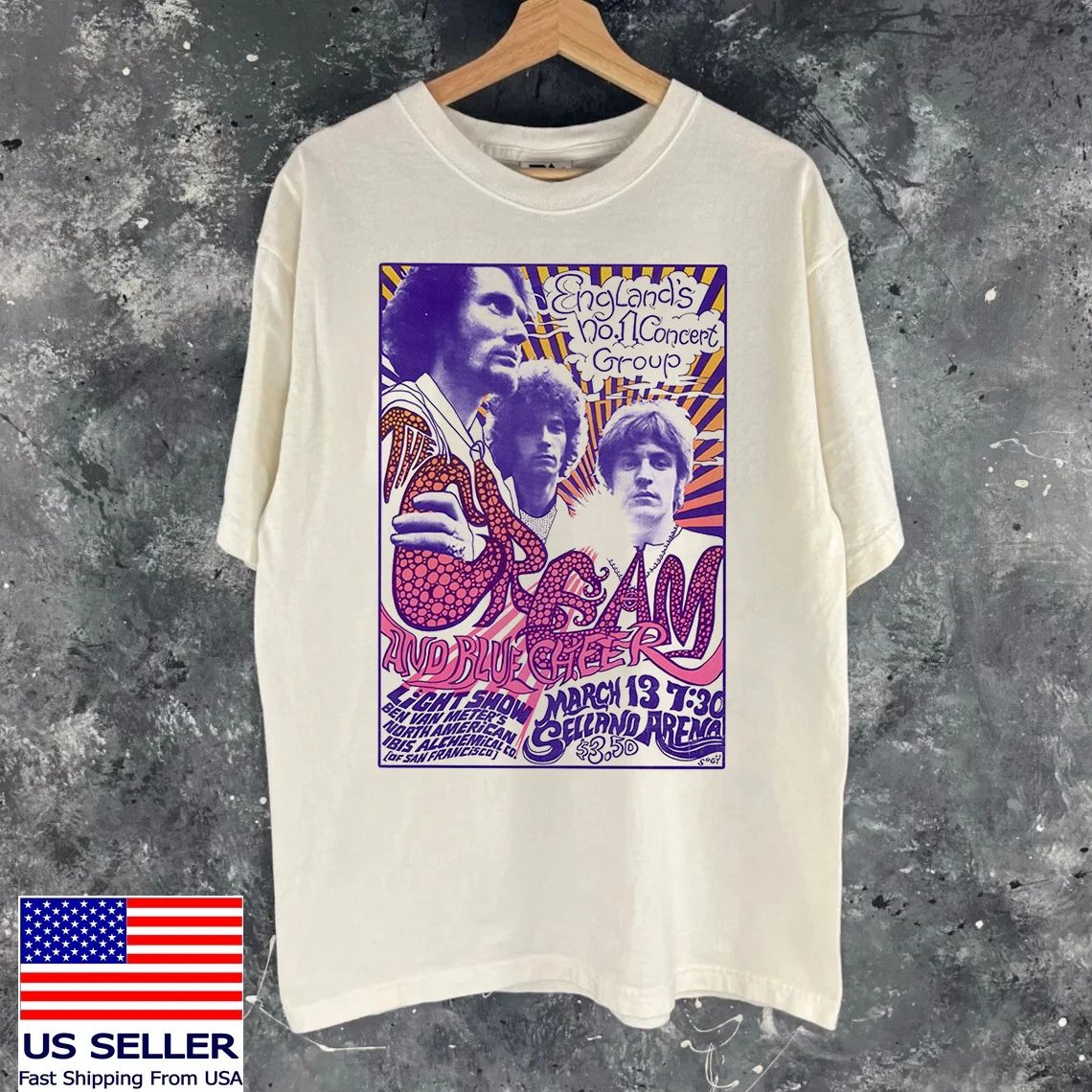 Cream Band The Music Of Cream T Shirt Full Size S-5XL SS628