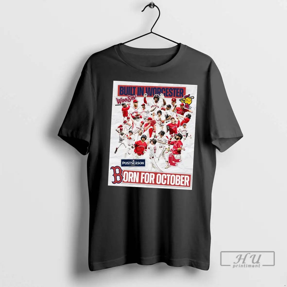 Trending Built In Worcester Born For October Mlb Postseason 2025 T Shirts