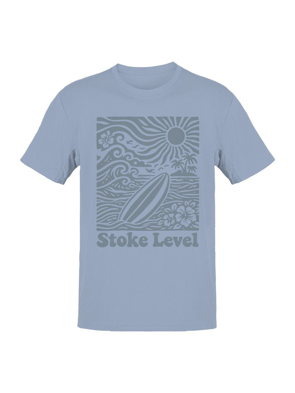 Surf Stoke Level Beach Vibes Men's T-shirt